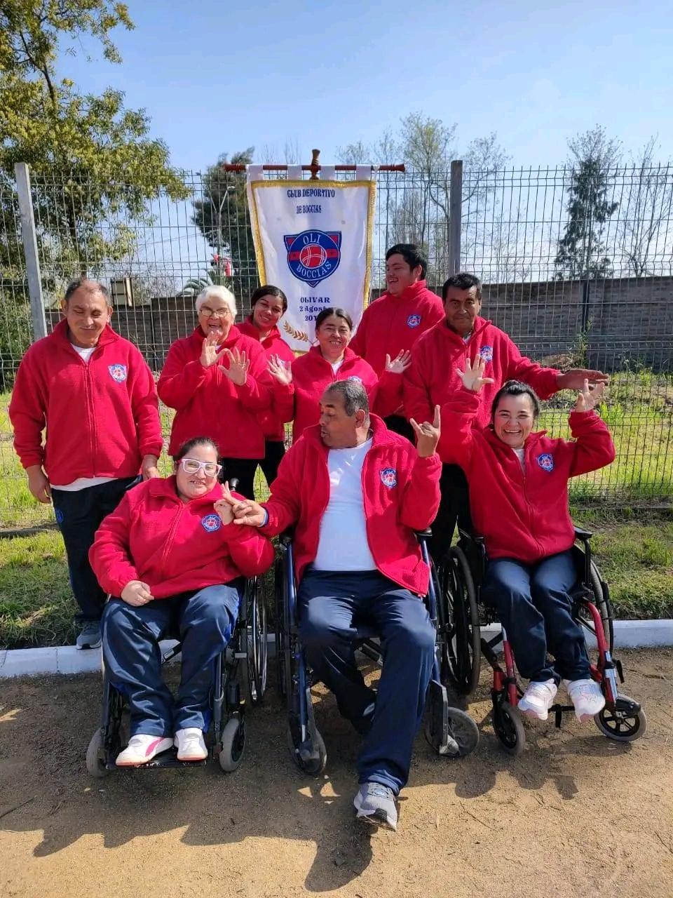 Equipo de OliBoccias reunido